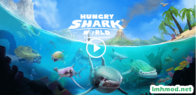 Hungry Shark World hack mod vô hạn tiền APK